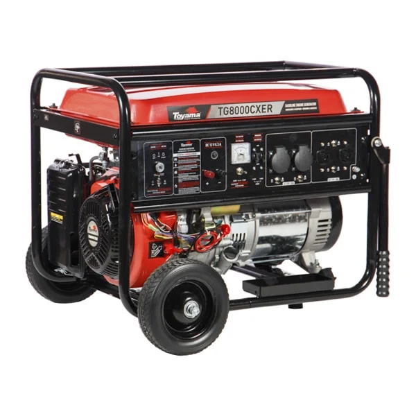 Foto oficial do gerador Toyama TG8000CXER-Bivolt